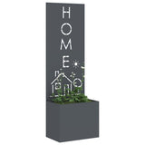 Garden Privacy Screen Anthracite 50 x 150 cm Cold-rolled steel 876492