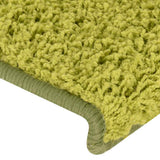 Stair Mats 30 pcs 65x21x4 cm Green Rectangular Edge 3365836