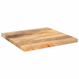 Table Top 60x60x2.5 cm Square Solid Wood Mango 371466
