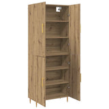 Highboard Artisan oak 69.5 x 34 x 180 cm Engineered Wood 3394579