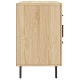 Sideboard Sonoma Oak 100x36x60 cm Engineered Wood 828191