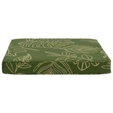 4-Piece Seat Cushions VUGHT 4 pcs 100% Polyester Leaf Design 946289