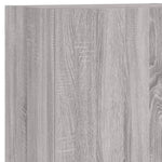 4 Piece TV Wall Units Grey Sonoma Engineered Wood 3216433