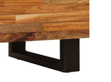 Bed cabinet with Drawer Brown 50 x 33 x 62 cm Solid Mango Wood 4018305