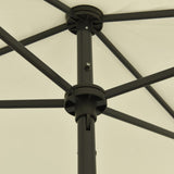 Beach Parasol Sand Yellow 180x120 cm 314719