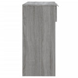 Console Table Grey Sonoma 90x36x75 cm Engineered Wood 817073