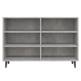 Sideboard Concrete Grey 103.5x35x70 cm Engineered Wood 806044