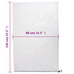 Plant Fleece Covers with Drawstring 12 pcs 70 g/m² 0.8x1.2 m 3203547