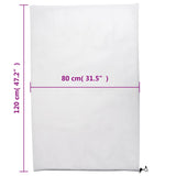 Plant Fleece Covers with Drawstring 12 pcs 70 g/m² 0.8x1.2 m 3203547