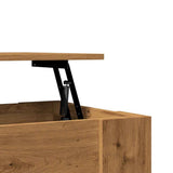 Coffee Table Artisan Oak 101x49x52 cm Engineered Wood 856927