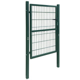 ZNTS 2D Fence Gate Green 106 x 210 cm 141751