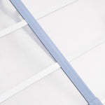 ZNTS Door Canopy Grey and Transparent 358.5x90 cm Polycarbonate 153695
