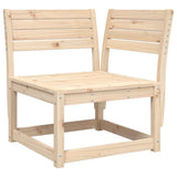 Garden Sofa Set Natural wood Solid Pine Wood 3216995