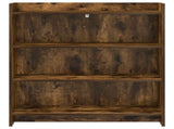Sideboard Smoked Oak 75 x 36 x 80 cm Engineered Wood 8011111