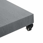 Outdoor Umbrella Base Dark grey wood look 45 x 45 x 31.5 cm 42010006