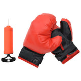 Punching Ball Set with Gloves and Pump Adjustable Height 81-122 cm 4016325