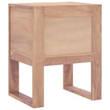Bedside Cabinet 40x30x50 cm Solid Teak Wood 287894