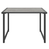 Garden Table Anthracite 55x40x37 cm Steel 355821