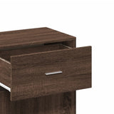 Storage Cabinet Brown Oak 56.5x39x90 cm Engineered Wood 840715