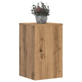 ZNTS Plant Stands 2 pcs Artisan Oak 30x30x50 cm Engineered wood 852923