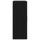 Wall Cabinet Wall-Mounted Black oak 69.5 x 34 x 90 cm 8010880