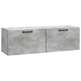 Wall-Mounted TV Cabinet Concrete Grey 98 x 31 x 30 cm 899068