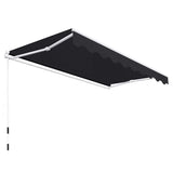 Manual Awning 3 x 2.5 m Anthracite 100% Polyester 274771