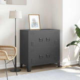 Storage Chest Anthracite Steel, plastic Medium Storage 339627