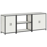 Kitchen Storage Set HATTEM 3 pcs White Cold-rolled Steel 3392674