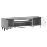 LED TV Cabinet Grey Sonoma Engineered Wood 896911