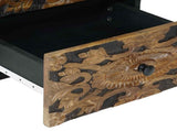 Bedside Cabinet 2 pcs Brown 40 x 33.5 x 46 cm Solid Mango Wood 4018331