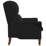 Armchair Black 76 x 94 x 102 cm Velvet 42009863