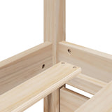 Bed Frame without Mattress 150x200 cm King Size Solid Wood Pine 3282345