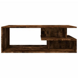 Coffee Table Smoked Oak 102x55x35 cm Engineered Wood 848014