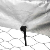 Outdoor Dog Kennel with Roof 600x200x150 cm 171500