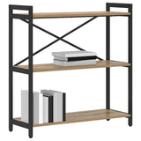 Bookshelf Artisan Oak 80 x 30 x 85 cm Engineered Wood 868430