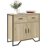 ZNTS Sideboard Sonoma Oak 79.5x35.5x74.5 cm Engineered Wood 848545