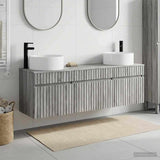 Bathroom Cabinet Set 3 pcs Grey Sonoma 49 x 44.5 x 65.5 cm 3405783