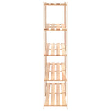ZNTS 5-Tier Storage Rack 170x38x170 cm Solid Pinewood 500 kg 286198