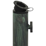 Umbrella Base Green 40x40x32 cm Cast Iron 317765