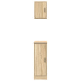 ZNTS Garage Cabinets 2 pcs Sonoma Oak Engineered Wood 3328289