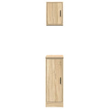 Garage Cabinets 2 pcs Sonoma Oak Engineered Wood 3328289