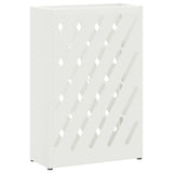 Umbrella Stand White 28 x 12 x 41 cm Steel 868535