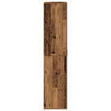 Highboard with Shelf Old Wood 80 x 39 x 178 cm Engineered wood 3365570