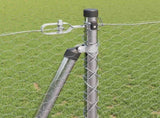 Welded Wire Fence with Concrete Base 10 x 1.2 m 3353767