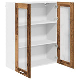 Hanging Cabinet Old Wood 80 x 31 x 100 cm Engineered Wood 884400