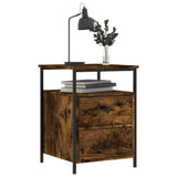 Bedside Cabinet Smoked Oak 44x45x60 cm Engineered Wood 826007