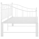 Sofa Bed Frame White Powder-coated metal 324777