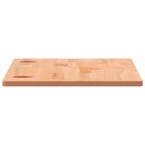 Desk Top 110x55x1.5 cm Solid Wood Beech 356080