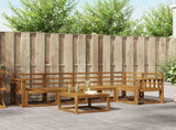 Outdoor Sofa Set 6 pcs Natural Solid Acacia Wood 3366422